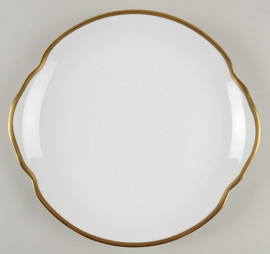 Breton (France) Handled Cake Plate by Haviland-1