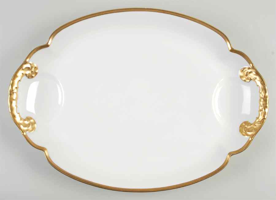 Breton (France) 18" Oval Serving Platter by Haviland-1