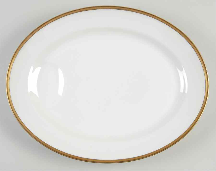 Breton (France) 13" Oval Serving Platter by Haviland-1