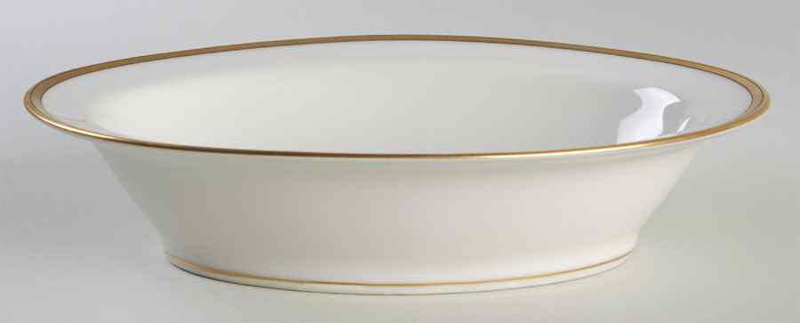 Breton (France) 9" Oval Vegetable Bowl by Haviland-1