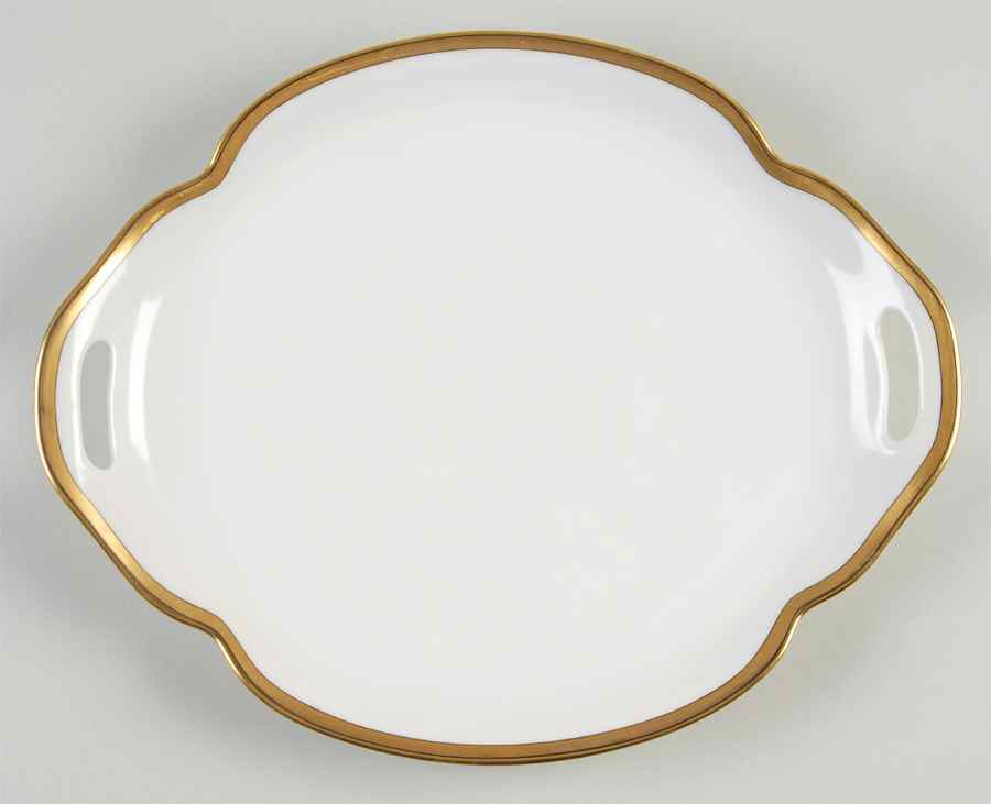 Breton (France) Handled Cake Plate by Haviland-1