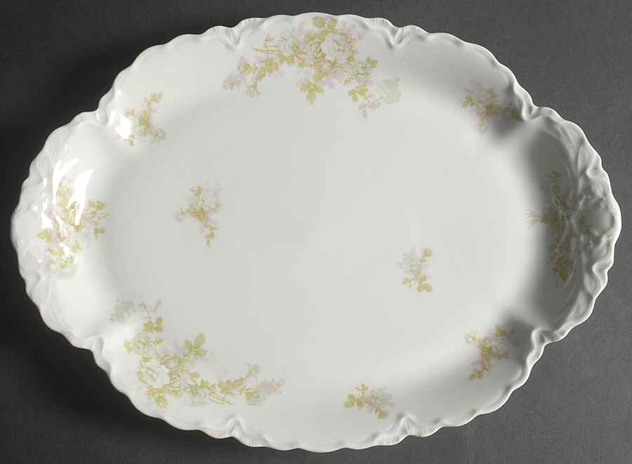 Bretagne 15" Oval Serving Platter by Haviland-1