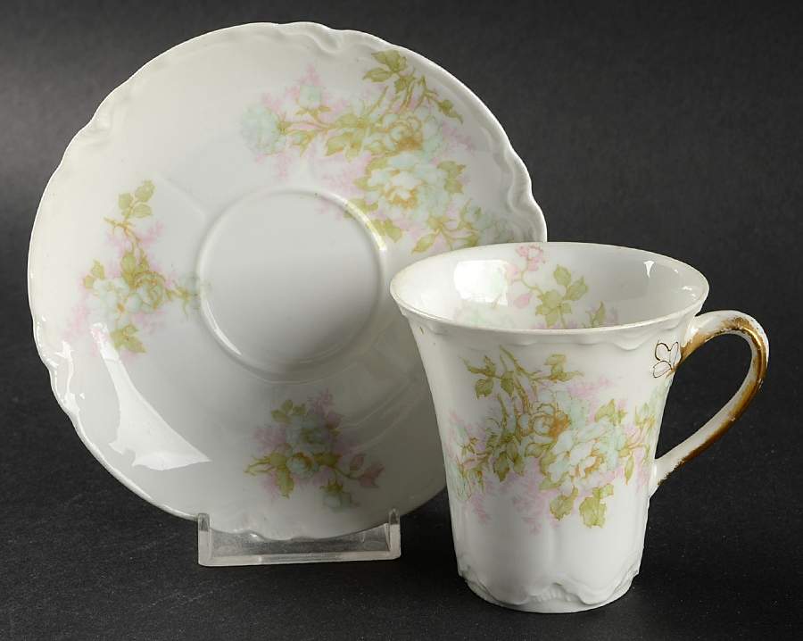Bretagne Chocolate Cup & Saucer Set by Haviland-1