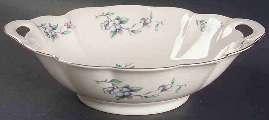 Brookside 10" Round Vegetable Bowl by Haviland-1