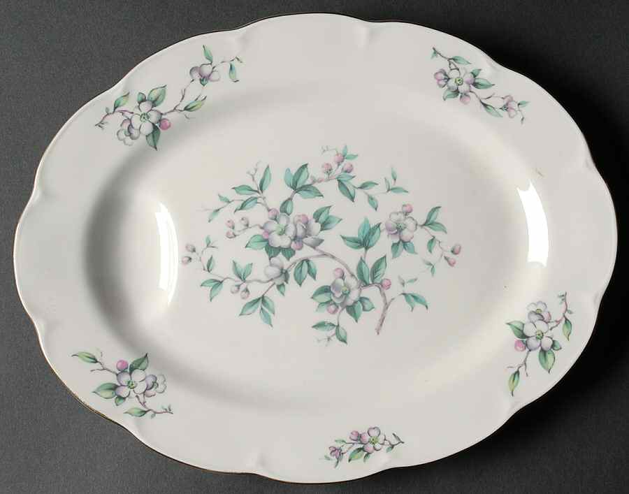 Brookside 11" Oval Serving Platter by Haviland-1