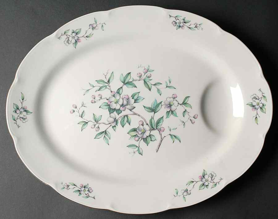 Brookside 16" Oval Serving Platter by Haviland-1