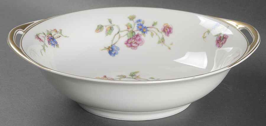 Briar Rose 9" Round Vegetable Bowl by Haviland-1