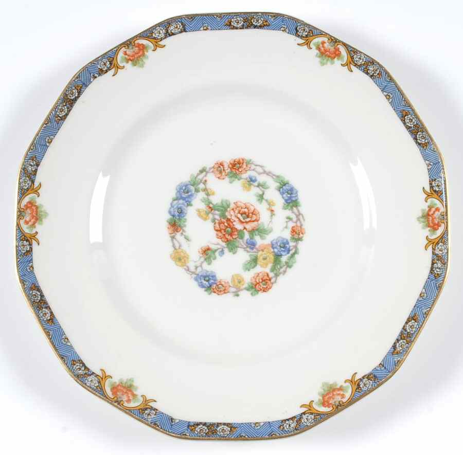 Cachmir Luncheon Plate by Haviland-1