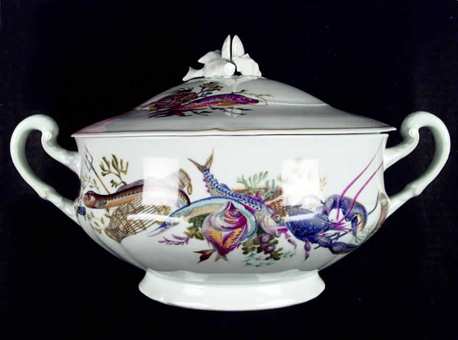 Calanque Tureen &  Lid by Haviland-1