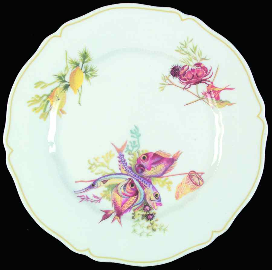 Calanque Dinner Plate by Haviland-1