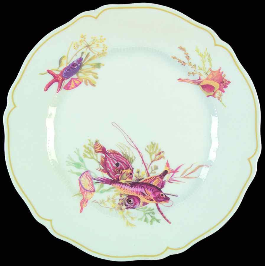 Calanque Dinner Plate by Haviland-1