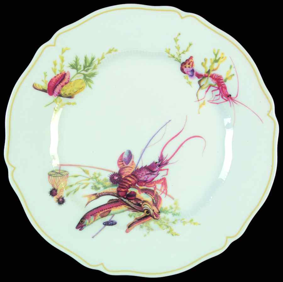 Calanque Dinner Plate by Haviland-1