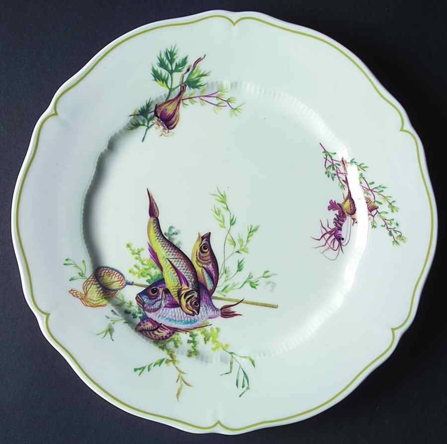Calanque Dinner Plate by Haviland-1
