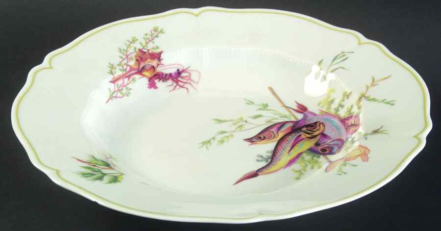 Calanque Rim Soup Bowl by Haviland-1