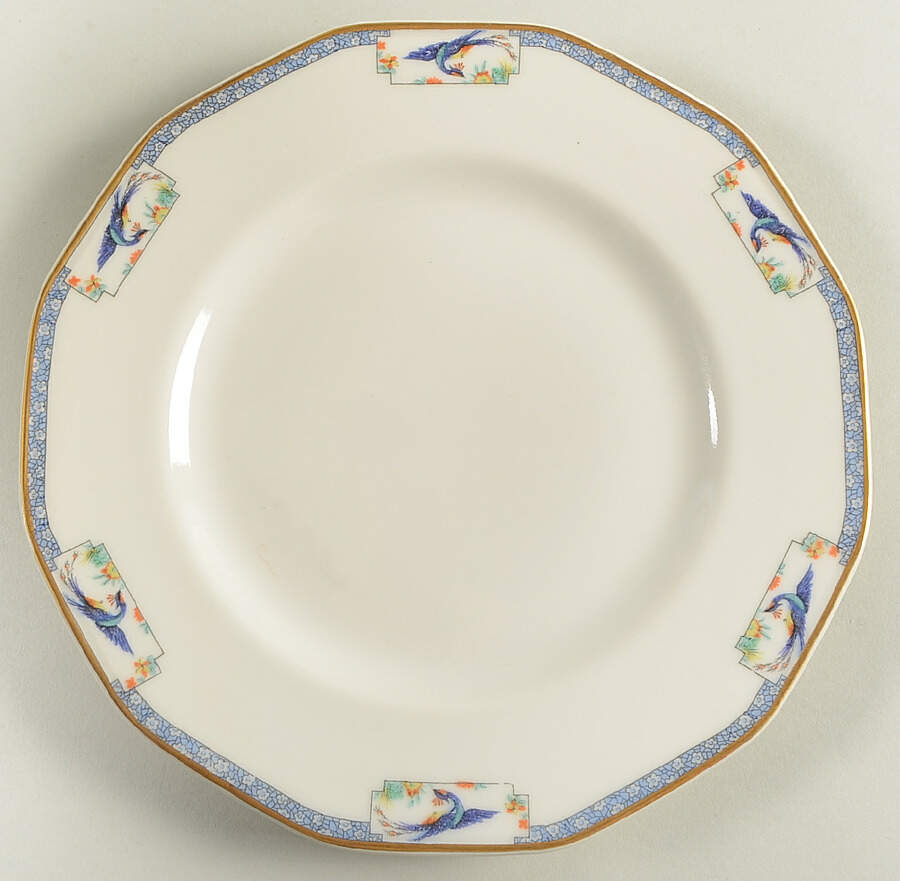 Calcutta (All White) Luncheon Plate by Haviland-1