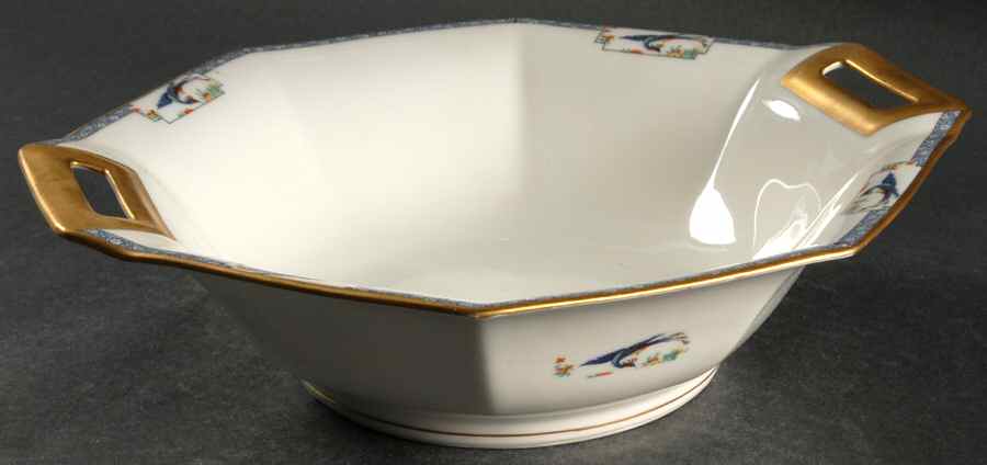 Calcutta (All White) 10" Round Vegetable Bowl by Haviland-1