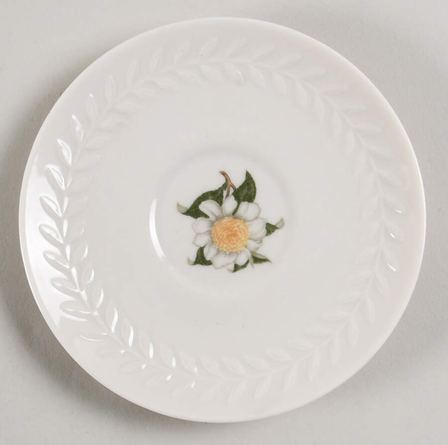 Camellia Saucer for Demitasse Cup by Haviland-1