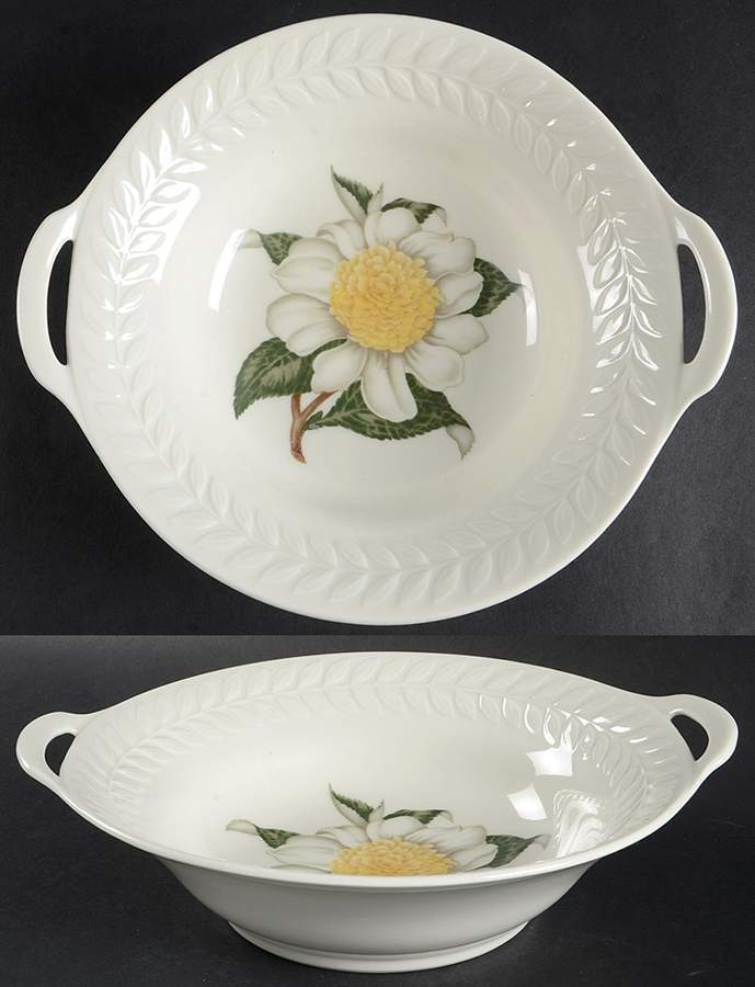 Camellia 10" Round Vegetable Bowl by Haviland-1