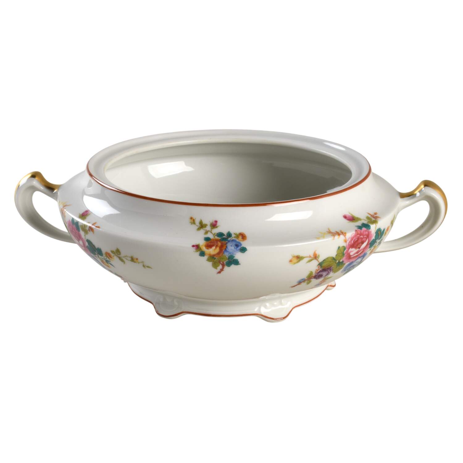 Cambridge (France, Floral) Round Vegetable No Lid by Haviland-1