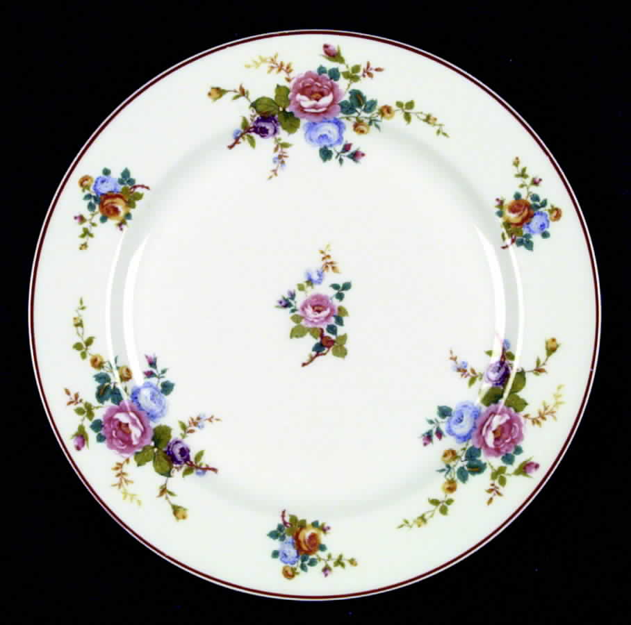 Cambridge (France, Floral) Dinner Plate by Haviland-1