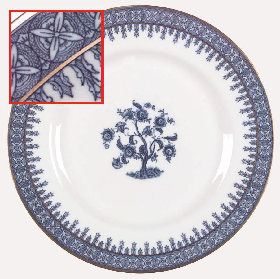 Cambridge Blue Dinner Plate by Haviland-1