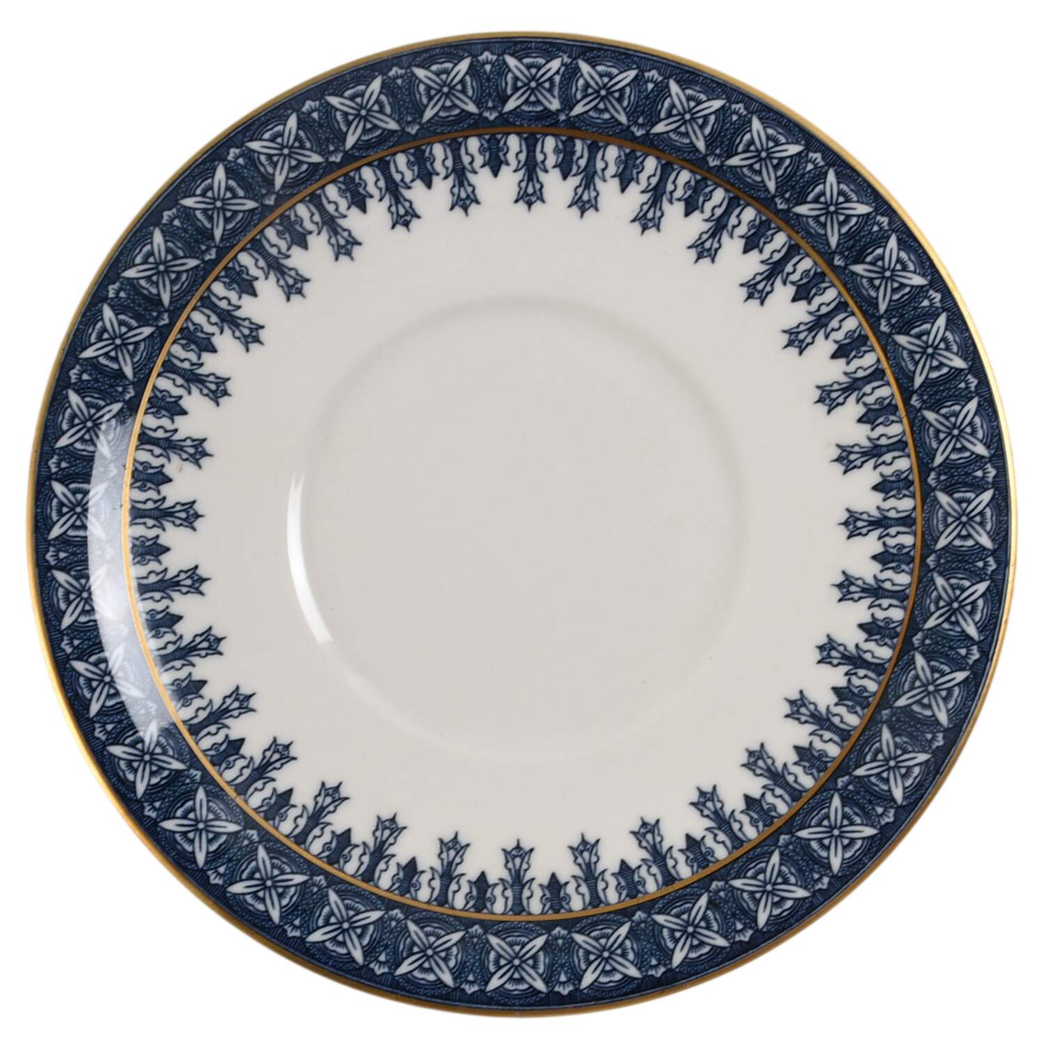 Cambridge Blue Saucer for Cream Soup Bowl by Haviland-1