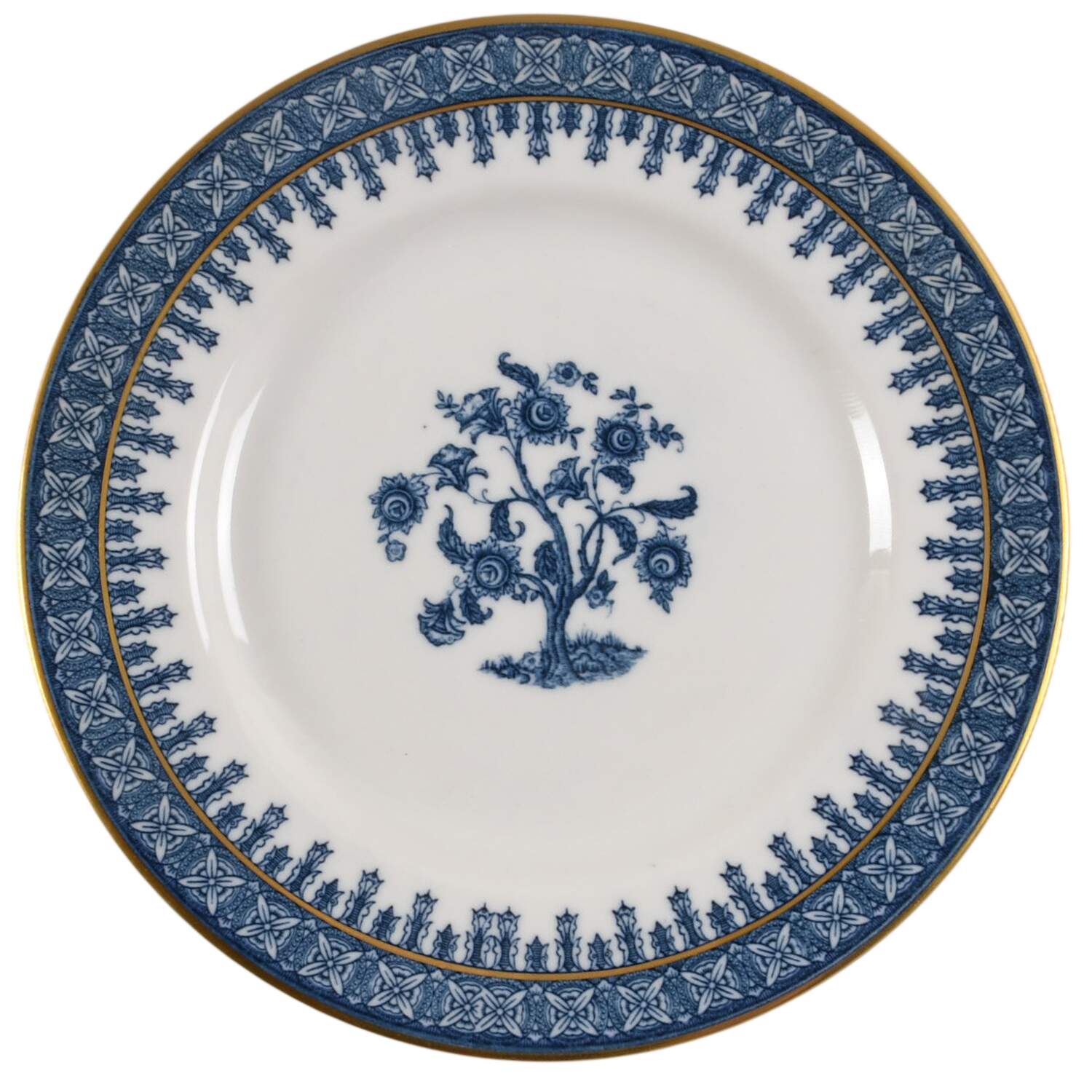 Cambridge Blue Bread & Butter Plate by Haviland-1
