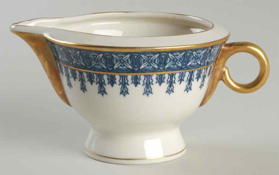 Cambridge Blue Creamer by Haviland-1