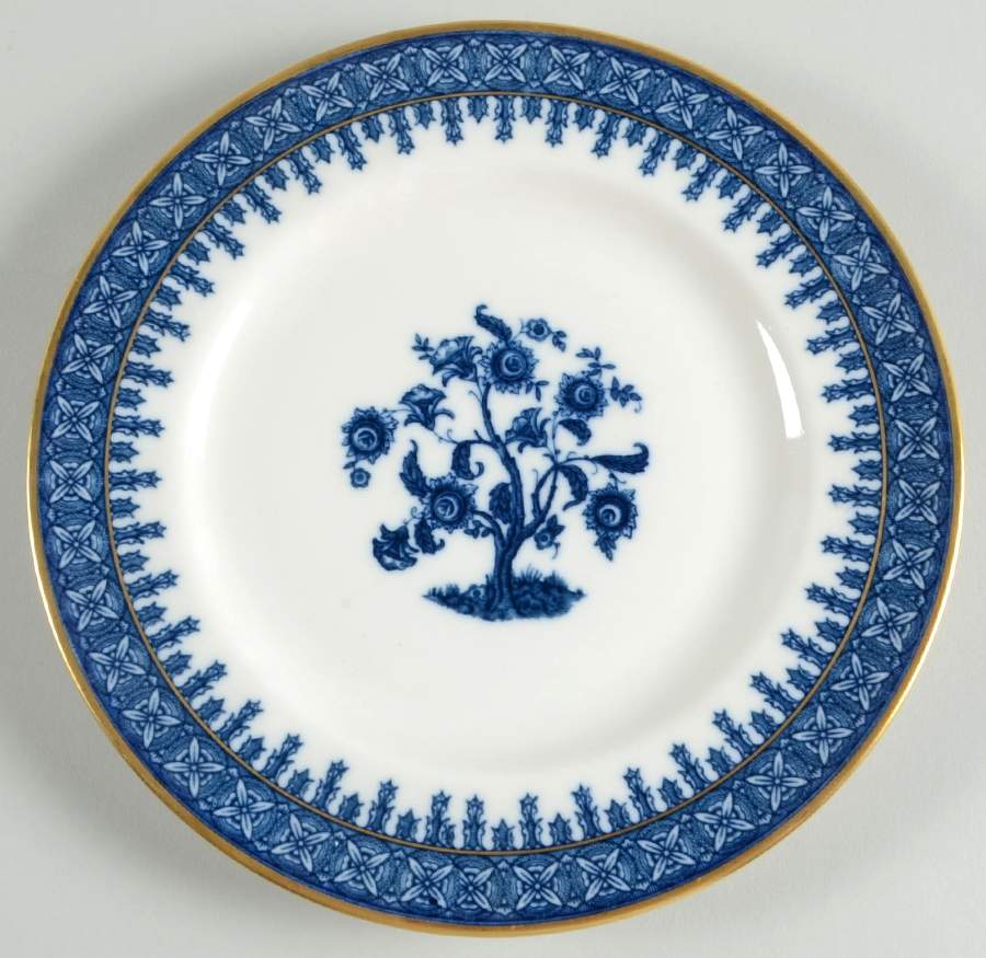 Cambridge Blue Salad Plate by Haviland-1