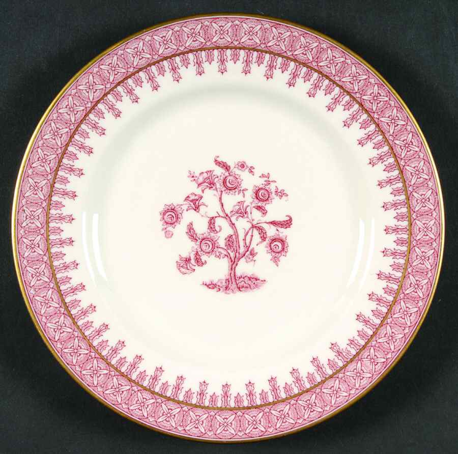 Cambridge Crimson Bread & Butter Plate by Haviland-1