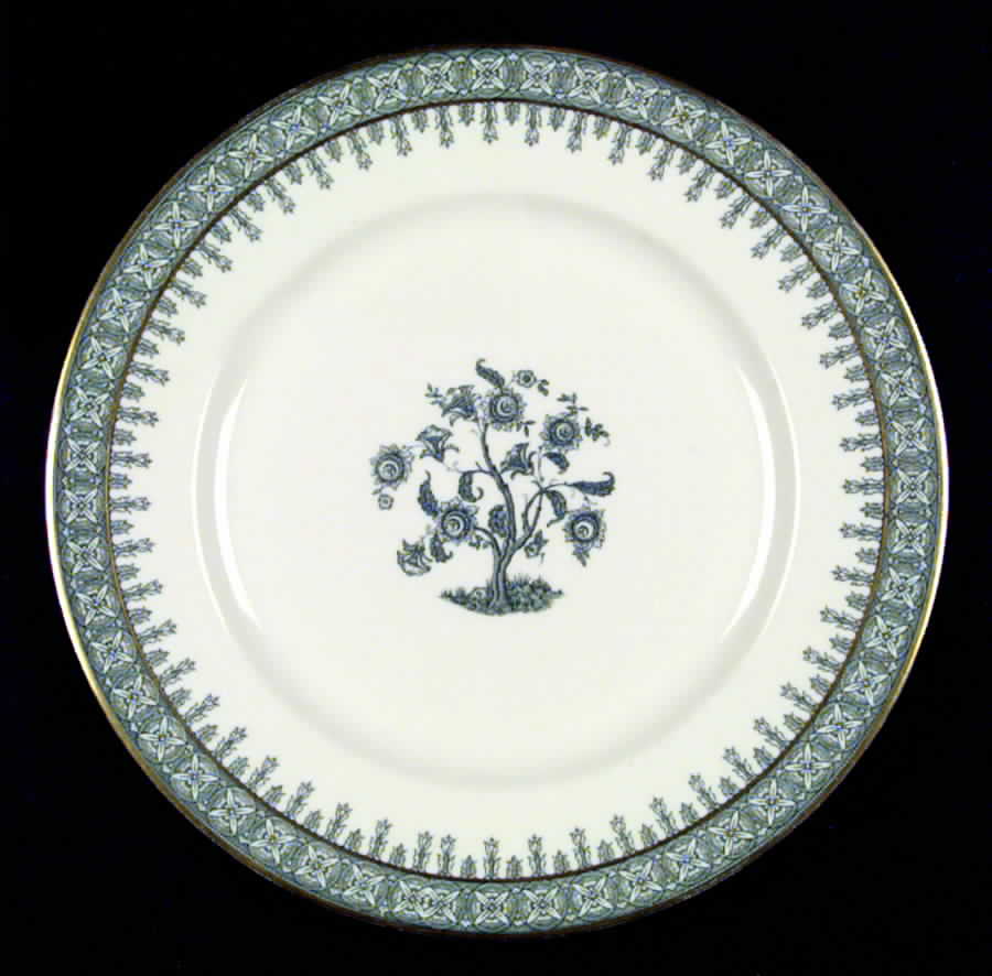 Cambridge Green Dinner Plate by Haviland-1