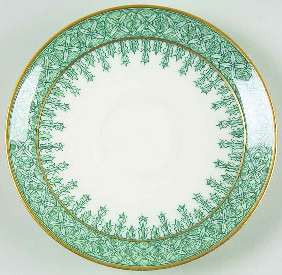 Cambridge Green Saucer for Demitasse Cup by Haviland-1
