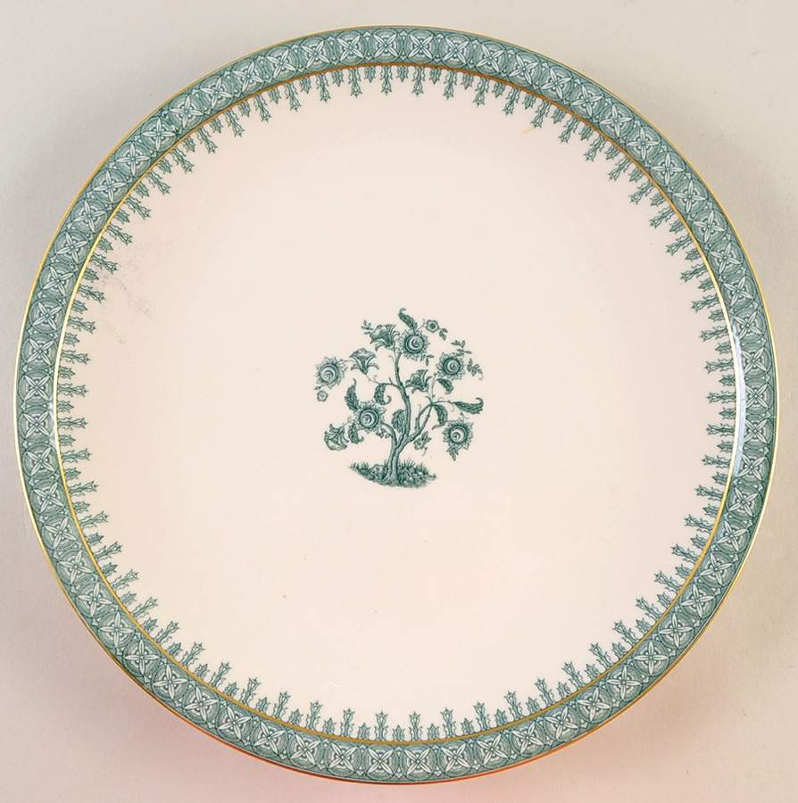 Cambridge Green 12" Chop Plate (Round Platter) by Haviland-1