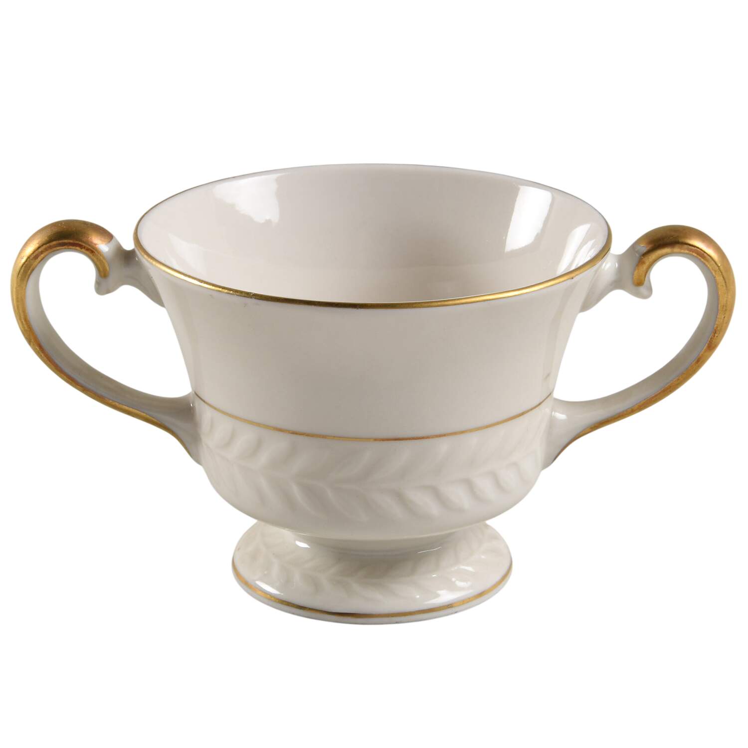 Carlton Footed Cream Soup Bowl by Haviland-1
