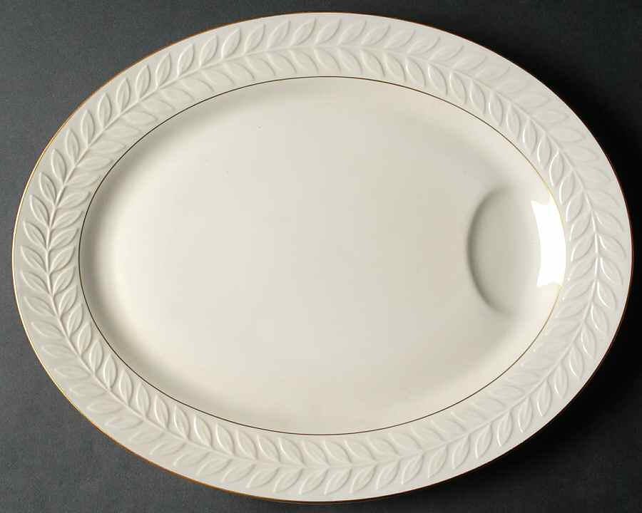 Carlton 16" Oval Serving Platter by Haviland-1