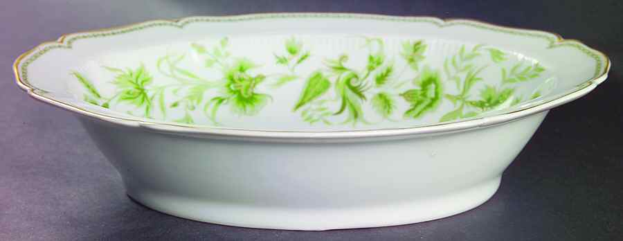 Carette 9" Oval Vegetable Bowl by Haviland-1