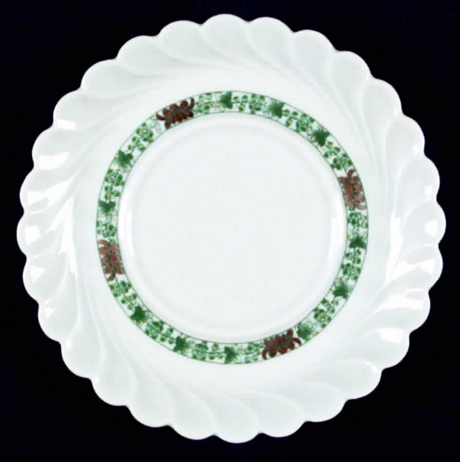 Cashmere Green (Torse Shape) Saucer by Haviland-1