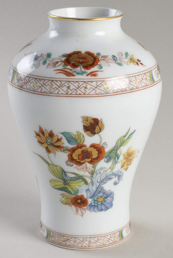Cathay (Gold Trim) 6" Vase by Haviland-1