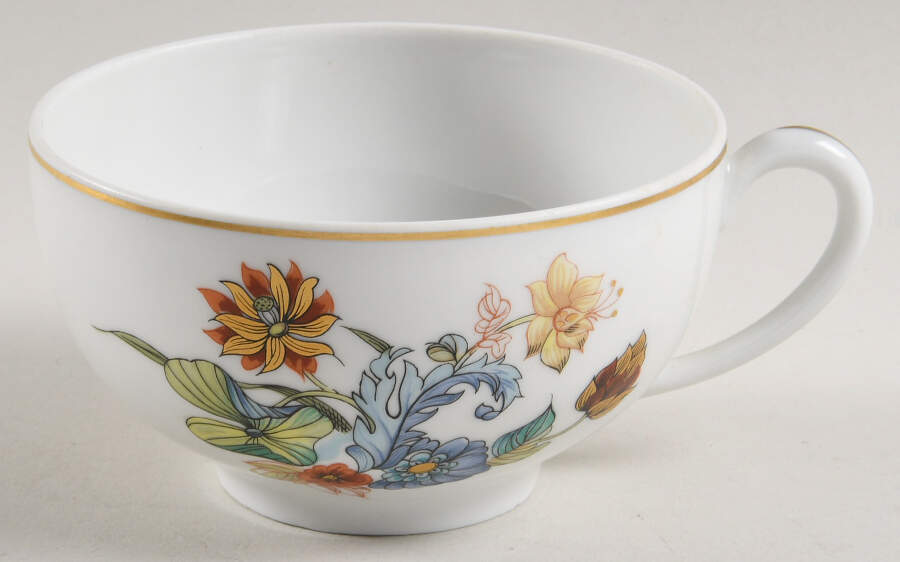 Cathay (Gold Trim) Flat Cup by Haviland-1