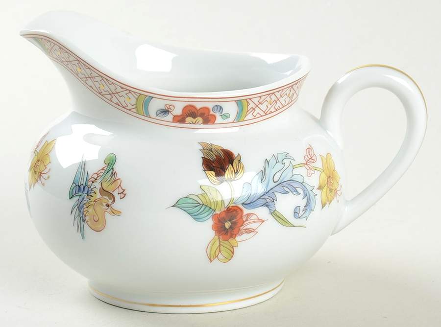Cathay (Gold Trim) Creamer by Haviland-1