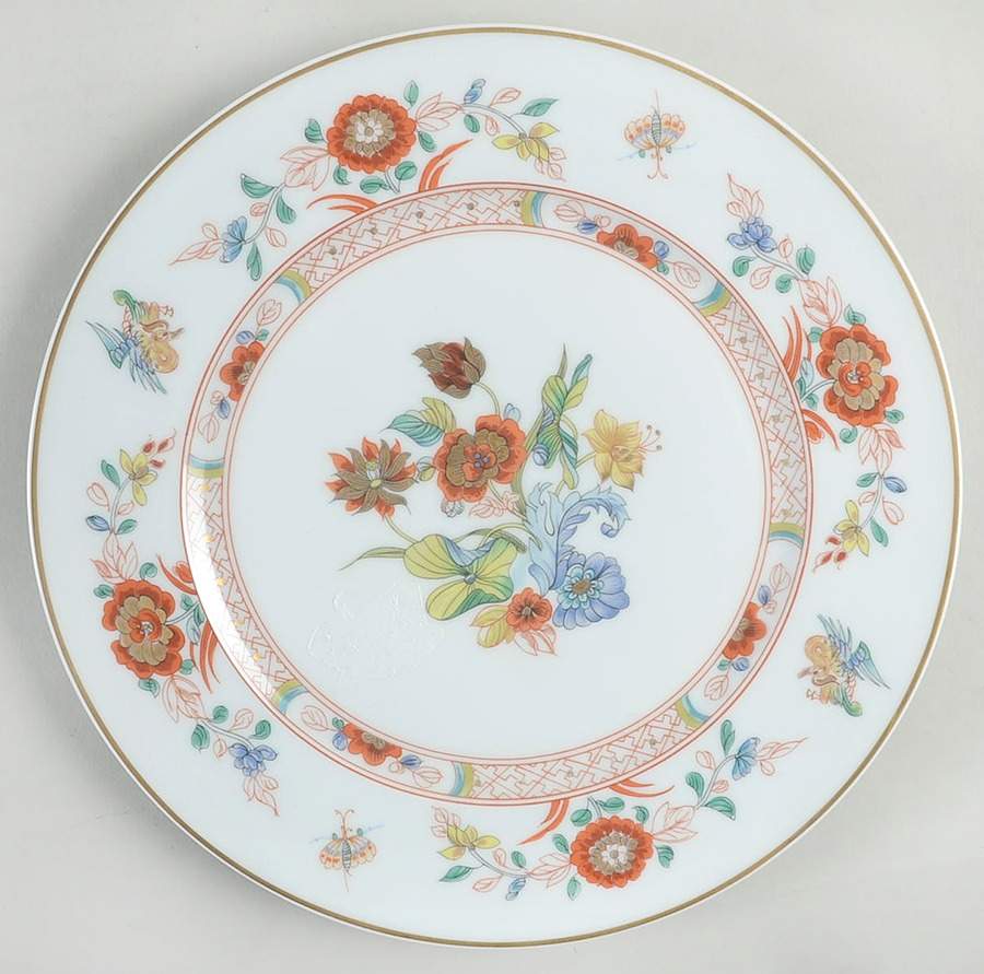 Cathay (Gold Trim) Dinner Plate by Haviland-1
