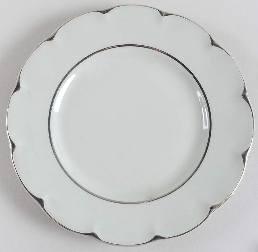 Celadon Platinum Salad Plate by Haviland-1