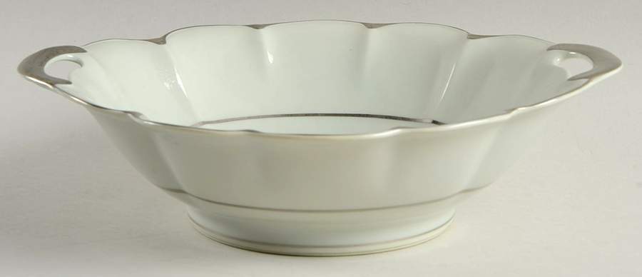 Celadon Platinum 9" Round Vegetable Bowl by Haviland-1