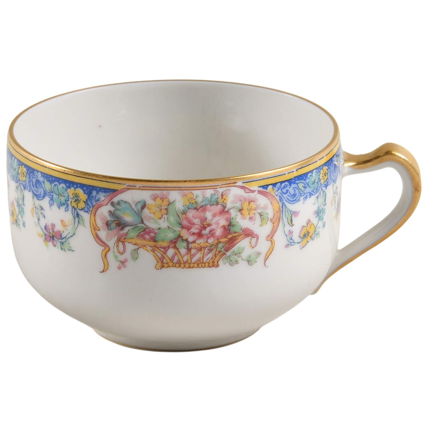 Cerulean Flat Cup by Haviland-1