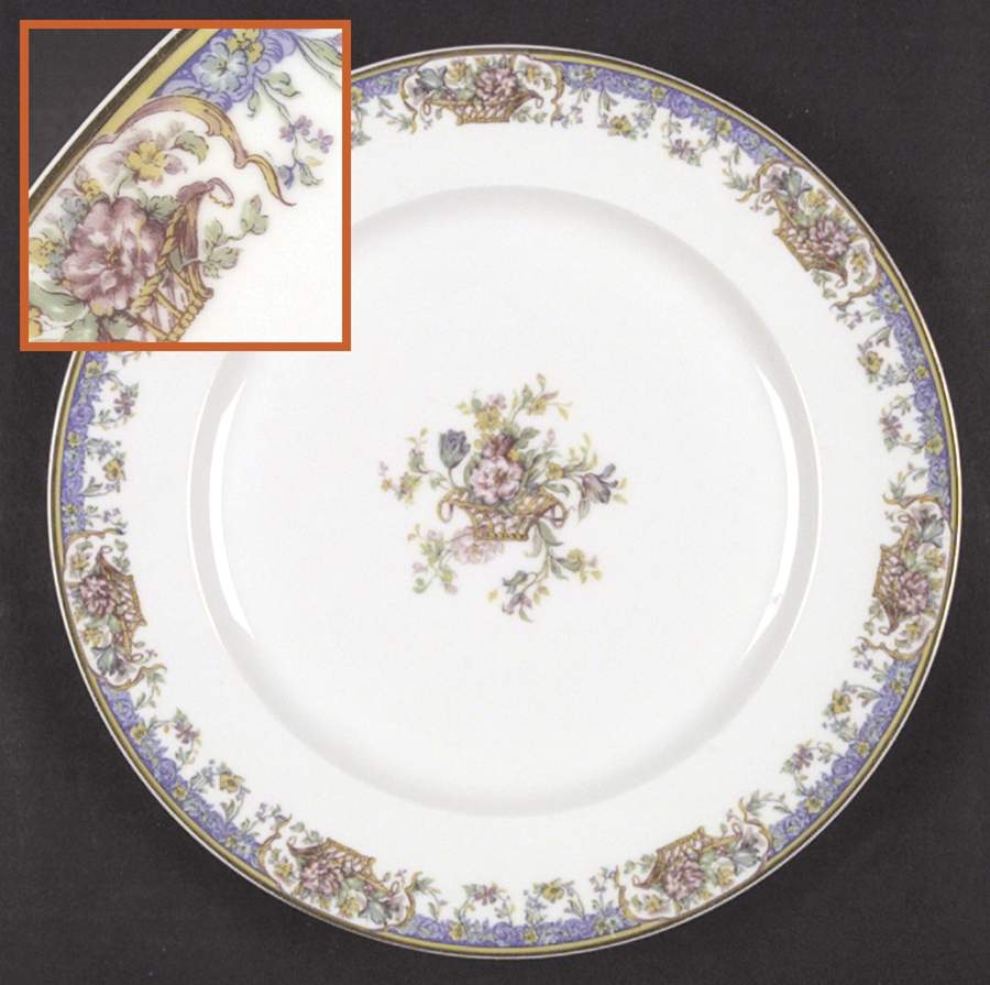 Cerulean Dinner Plate by Haviland-1