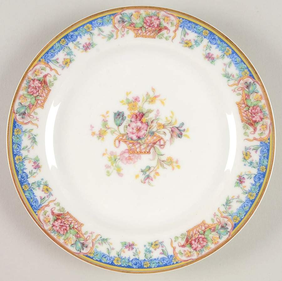 Cerulean Salad Plate by Haviland-1