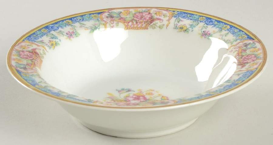 Cerulean Rim Cereal Bowl by Haviland-1