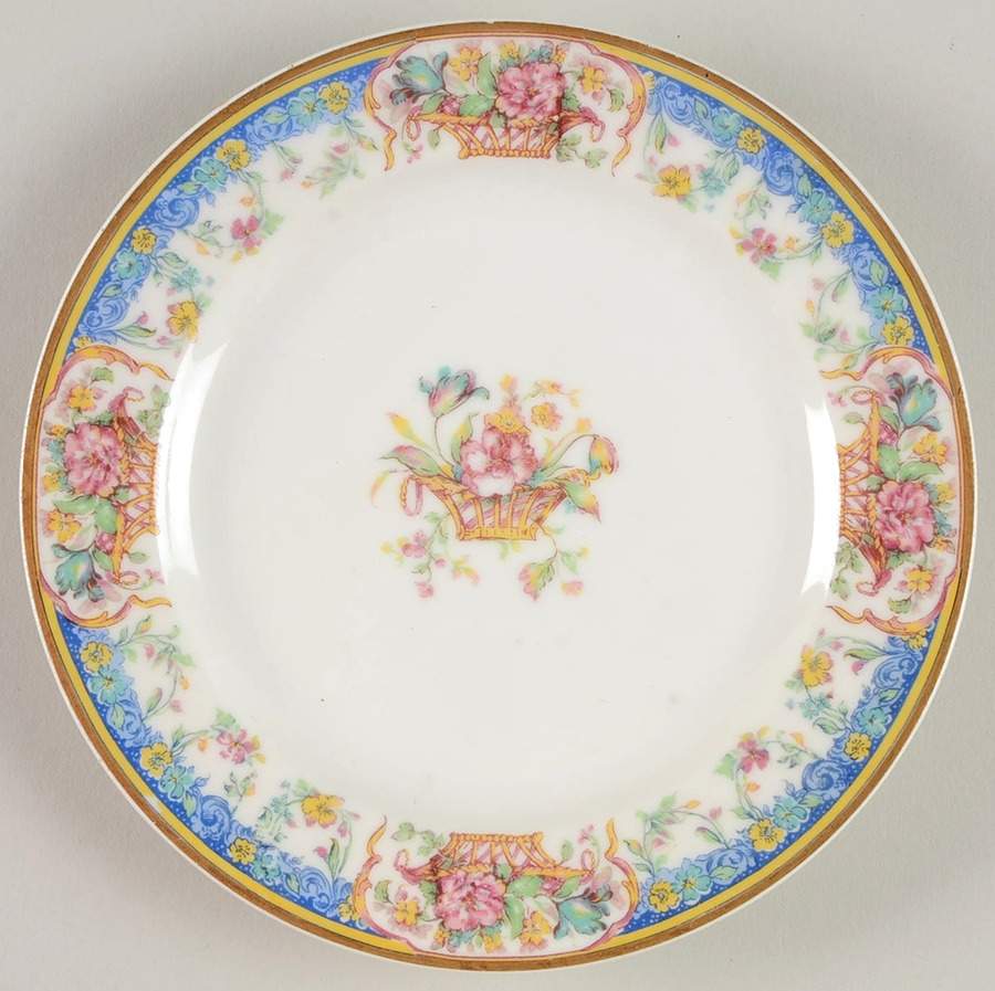 Cerulean Bread & Butter Plate by Haviland-1