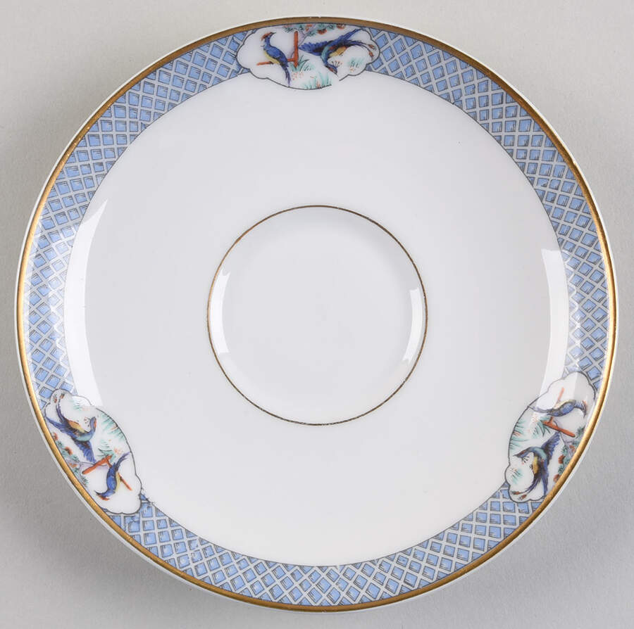 Ceylon Saucer for Oversized Cup by Haviland-1