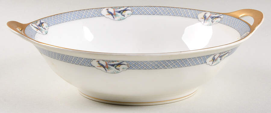 Ceylon 10" Round Vegetable Bowl by Haviland-1